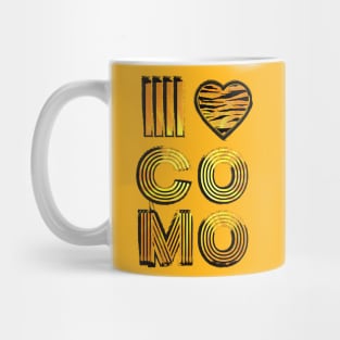 I Heart Tiger CoMo Mug